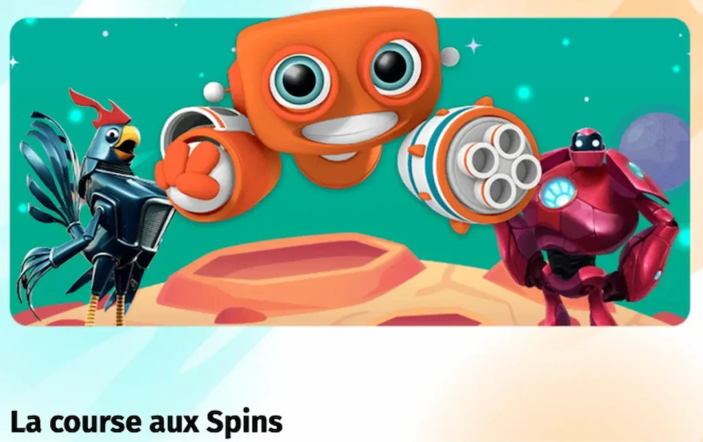 Happy Hugo Casino et son vaisseau spatial offrant des jackpots hypergalactiques et free spins